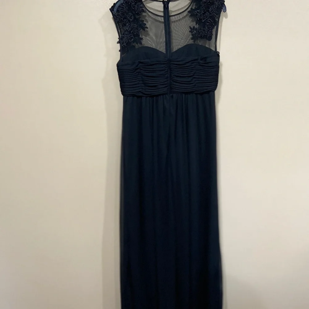 Patra Sleeveless Beaded Evening  Dress Black Size 12 - Picture 4 of 4